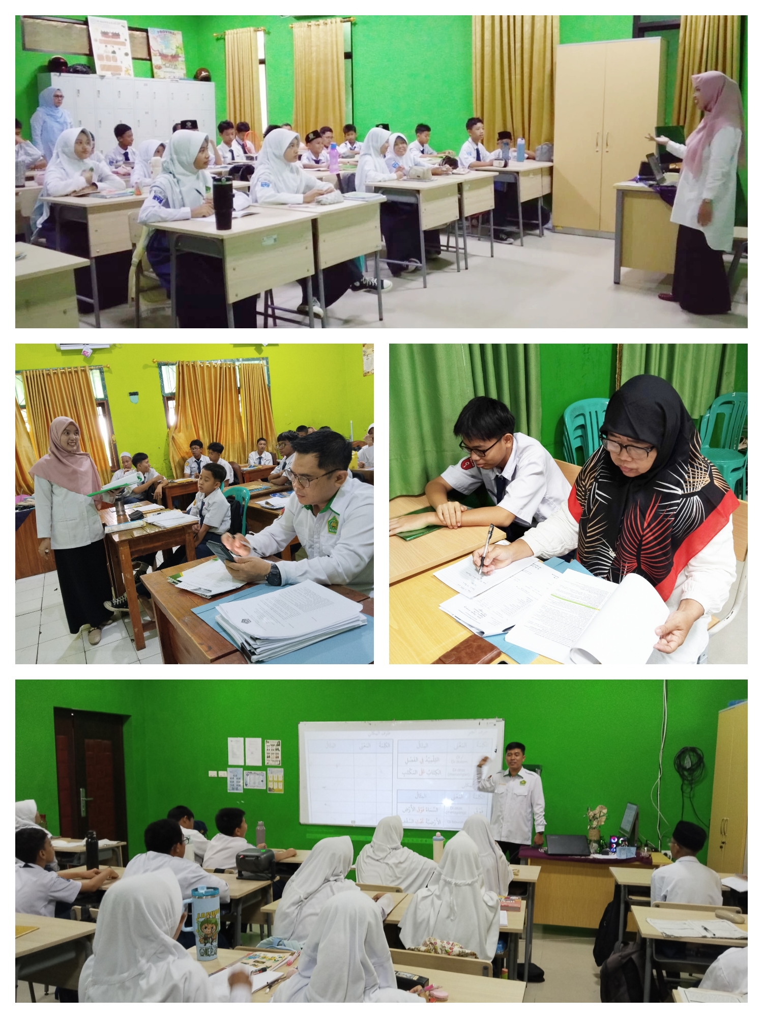 Pengawas dan Kepala Madrasah Bersinergi Tingkatkan Mutu Pembelajaran di MTsN 1 Bandar Lampung