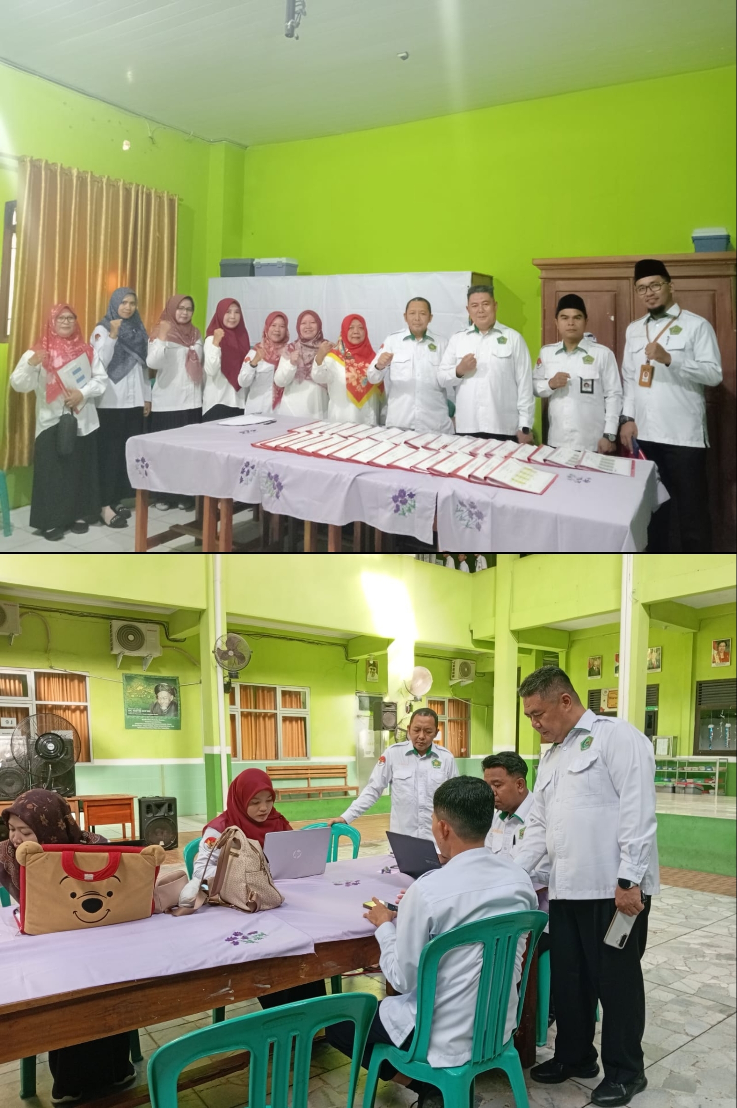 Kepala MTsN 1 Bandar Lampung Mengadakan Monitoring dan Evaluasi (MONEV) Pelaksanaan ASAS Ganjil Tahun Ajaran 2025/2026