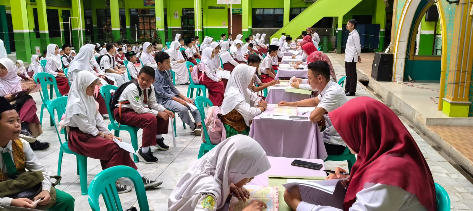 MTsN 1 Bandar Lampung Gelar Tes Ibadah bagi Calon Murid Baru Tahun Ajaran 2026/2027