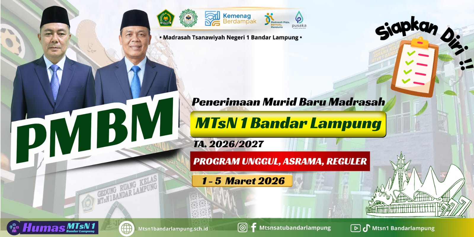 PENERIMAAN MURID BARU MADRASAH (PMBM)