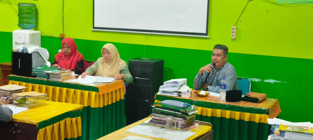 Rapat Persiapan PKKM Digelar di MTsN 1 Bandar Lampung