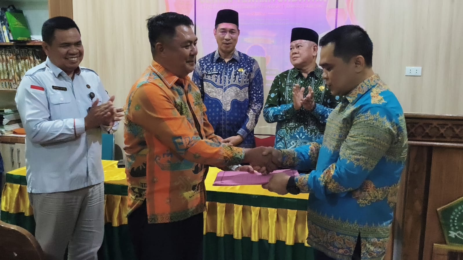 MTsN 1 Bandar Lampung Gelar Serah Terima Jabatan Kepala Madrasah