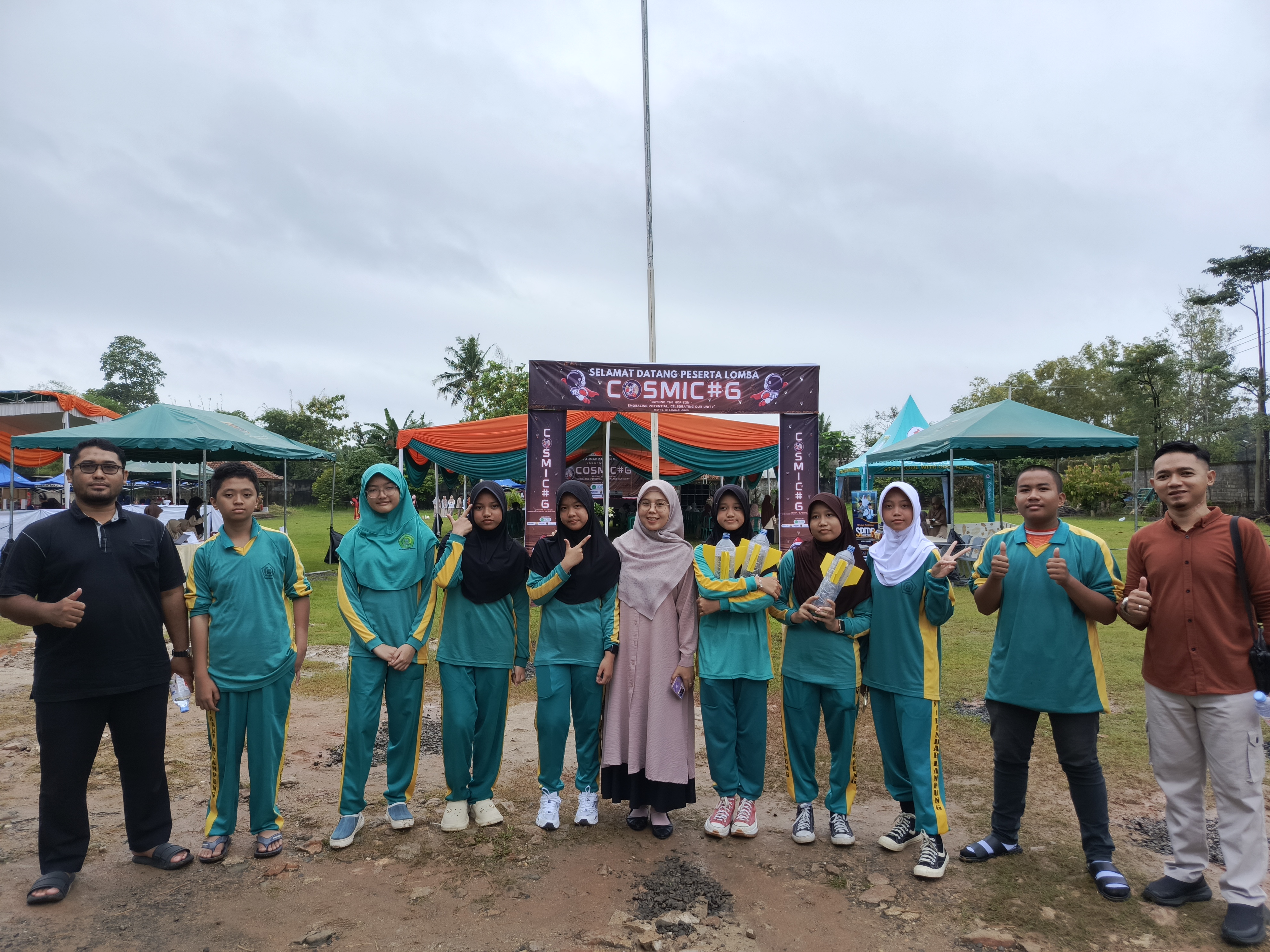 Tim Robotik MTsN 1 Bandar Lampung Ikuti Lomba COSMIC VI di SMA Muhammadiyah Ahmad Dahlan Metro